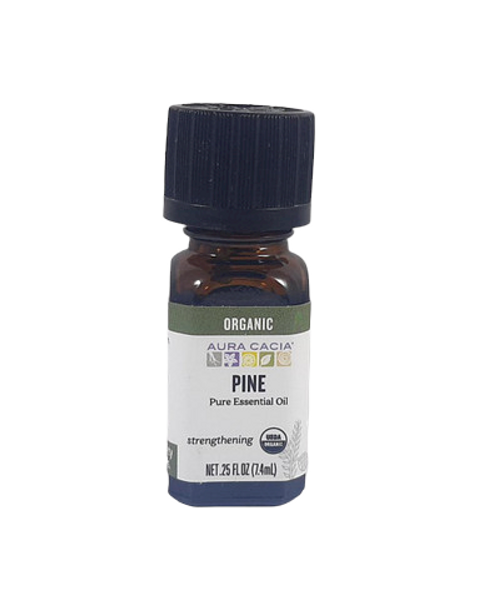 Pine, Essential Oil, Organic, .25 fl oz. - Aceite Esencial de Pino, Orgánico, .25 fl oz.