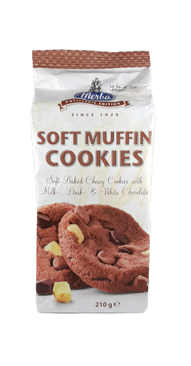 Cookies, Soft Muffin, Chocolate - Galletas, Muffin Suave, Chocolate