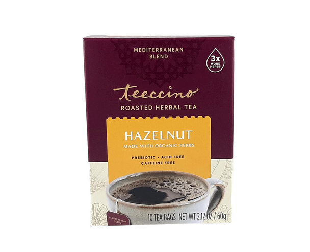 Tea, Hazelnut, 10 Tea Bags -Té, Avellana, 10 Bolsitas de Té