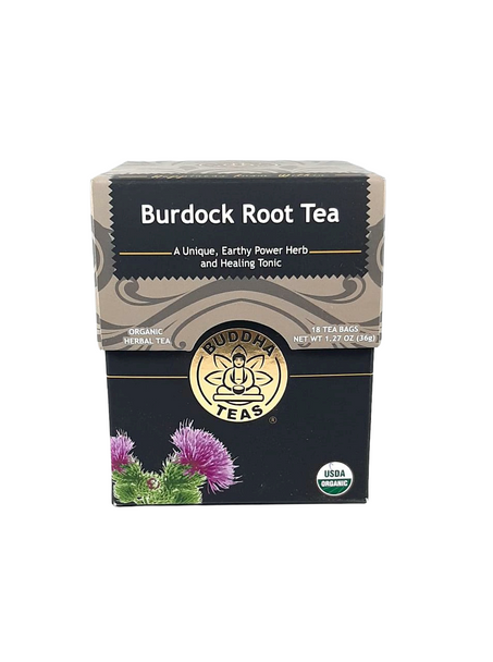 Tea, Burdock Root, Organic, 18 Tea Bags -Té, Raíz de Bardana, Orgánico, 18 Bolsas de Té