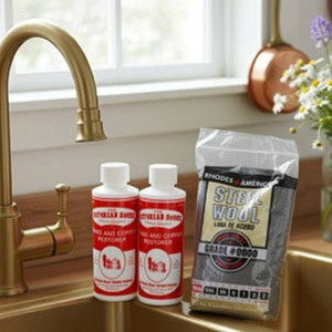 Double the Brass and Copper Cleaner The Victorian House Products