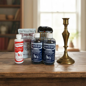 5 product Special- 2 Wood Finish Rejuvenator, 1 Brass Cleaner, Silver Plus & steel wool
