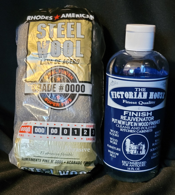 Rejuvenator  for cleaning all your wood and Steel Wool package deal