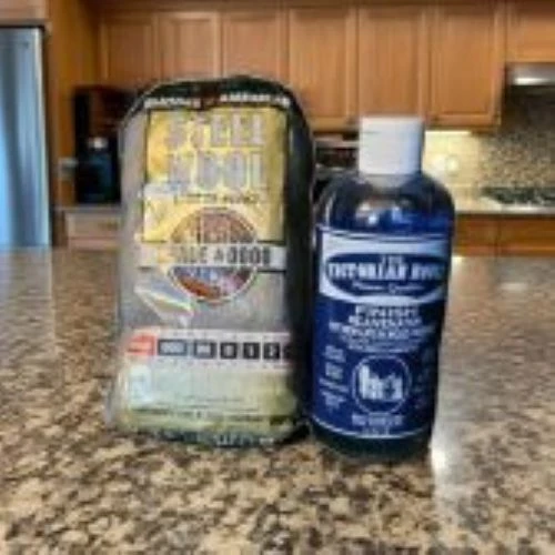 Finish Rejuvenator and 0000 steel wool applicators /The Victorian House Products