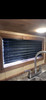 Blinds Ice Castle 30x14 Window BLACK 28.25x13