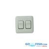 12V Double Switch 12015 (White)