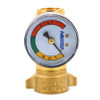 40064 Brass Wtr. Pressure Reg. w/Gauge 40064 Brass Wtr. Pressure Reg. w/Gauge