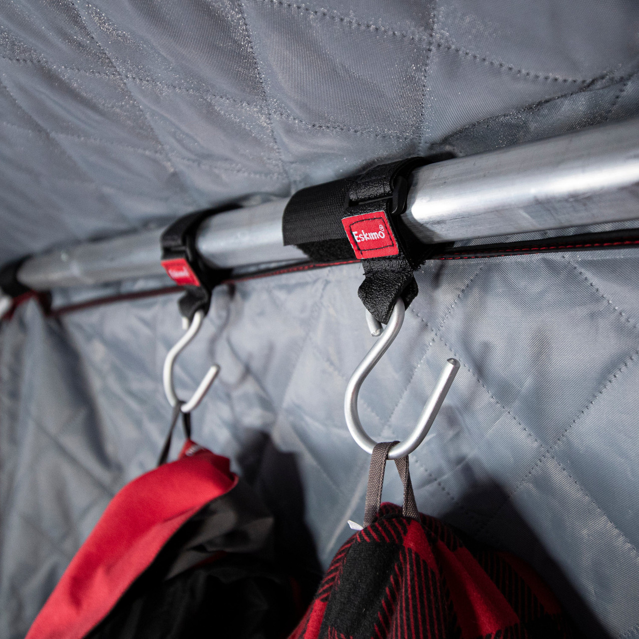 Eskimo 30611 Shelter Coat Hooks 3pc GoIceFish