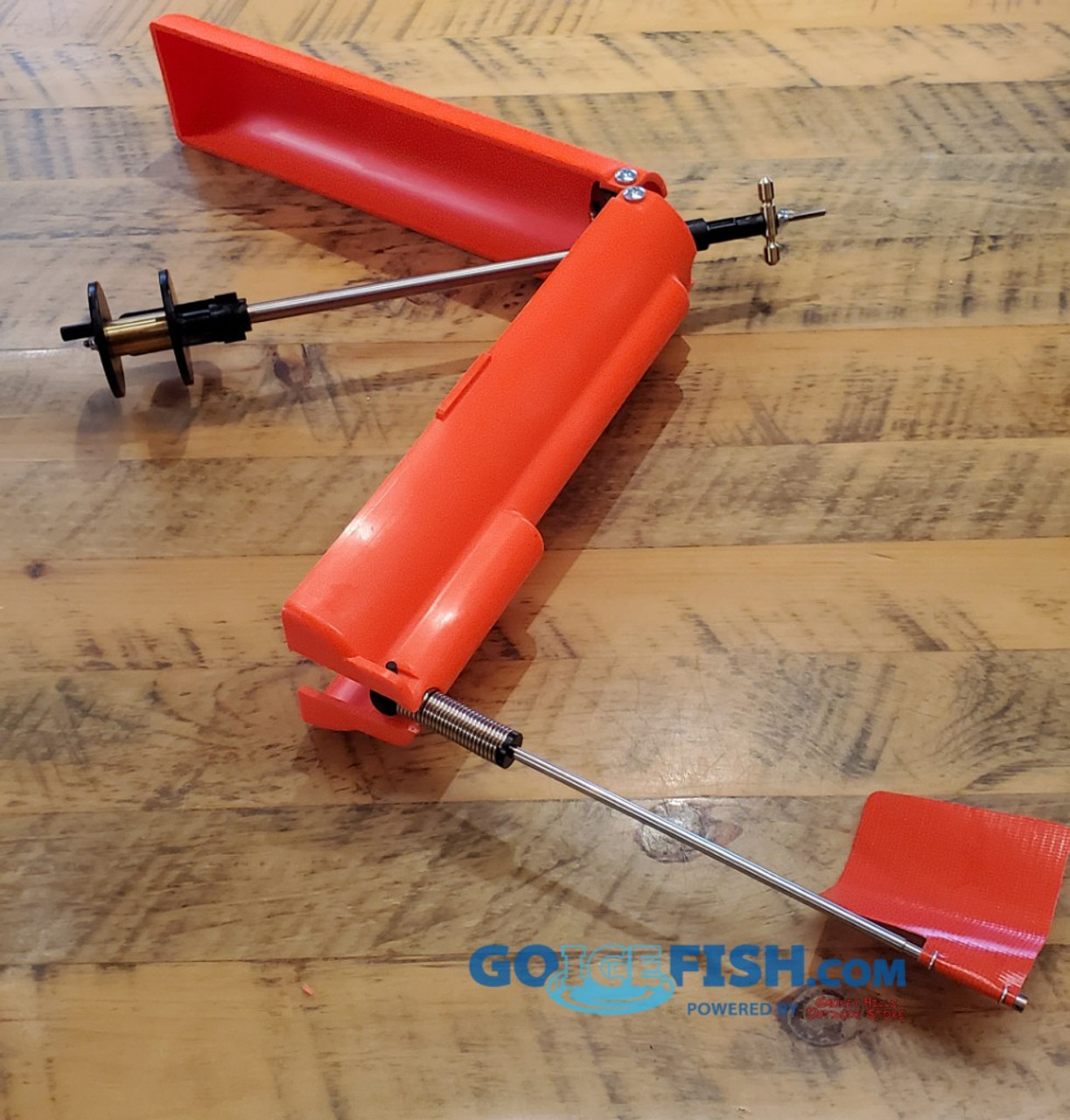 Fire House RTEC-RD Folding Red Tip Up - GoIceFish