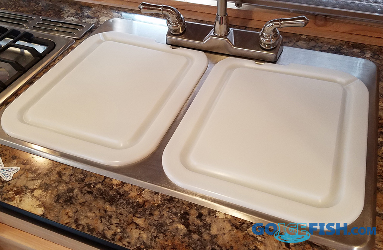 double kitchen sink covers