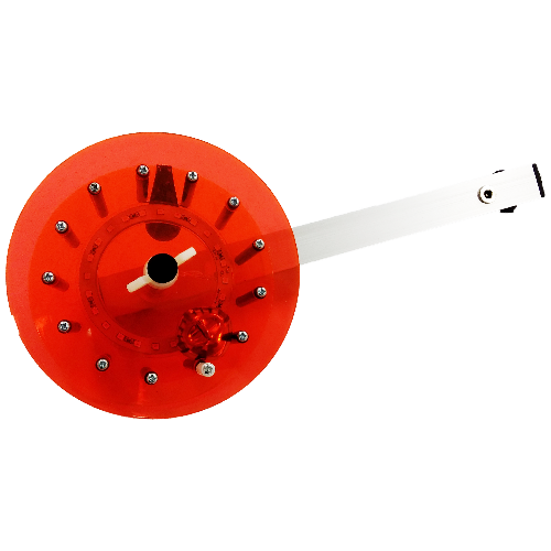 Northern Lights Orange Rattle Reel GoIceFish