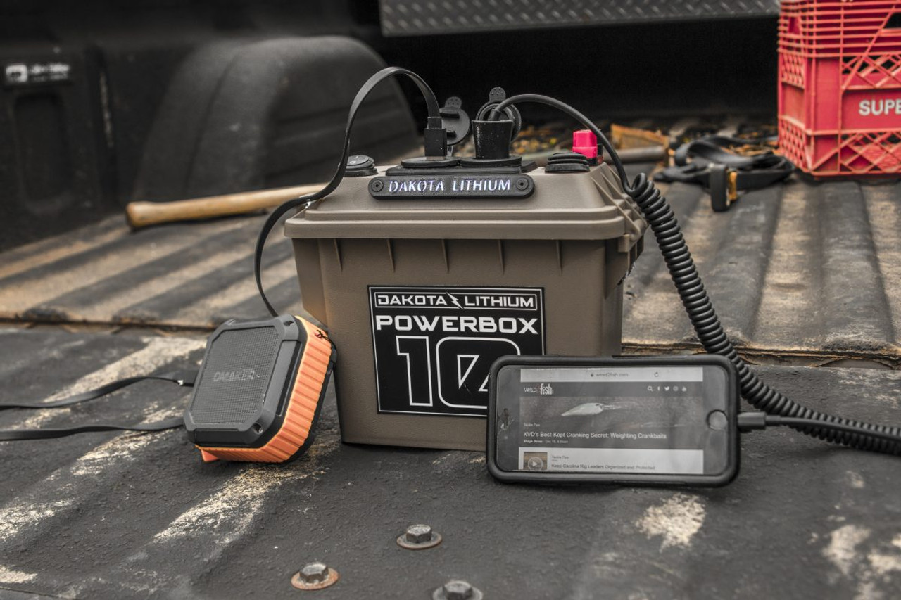 Dakota Lithium Dlpb10ahg Green Power Box Goicefish