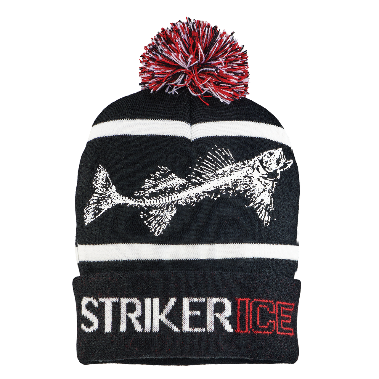 Striker 504000 SI Fossil Pom Hat, Black