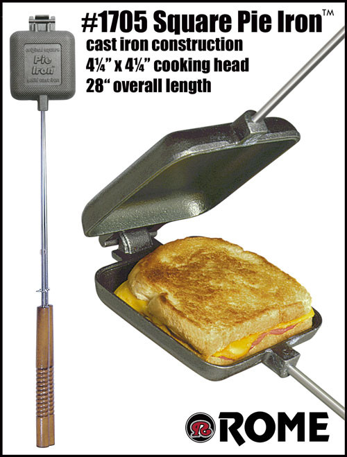 Rome Industries Pie Iron Sandwich Cooker - Thumbnail 5