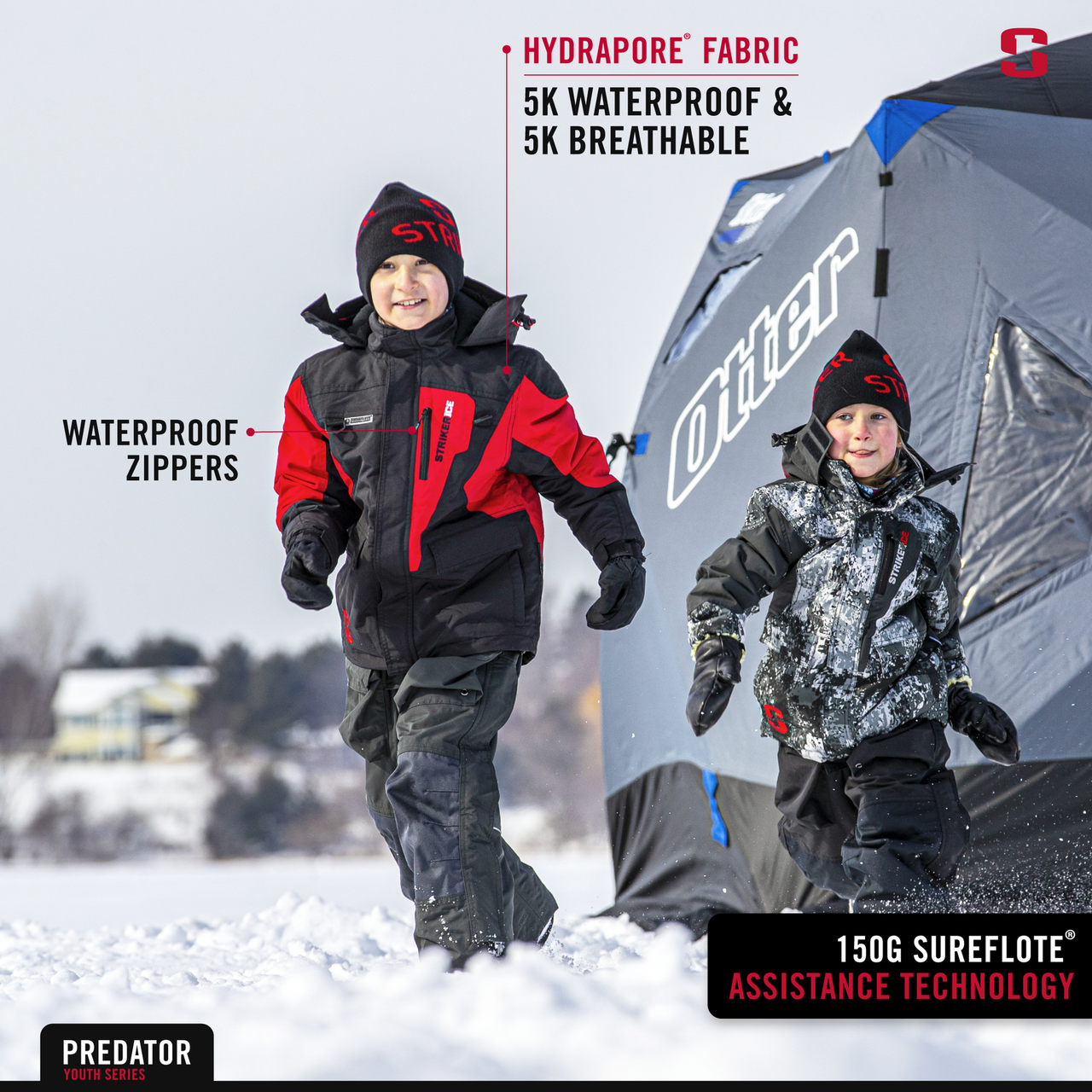 Ice Raptor Jacket Striker Youth Ice Predator Jacket - GoIceFish