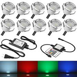 LED Deck Lights, Small, 10ct