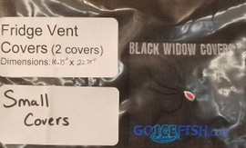 Black Widow Small Fridge Vent 10.75" x 22.75" Cover Black Widow Small Fridge Vent 10.75" x 22.75" Cover