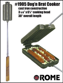 Rome #1905 Dog N' Brat Cooker - Cast Iron Rome #1905 Dog N' Brat Cooker - Cast Iron