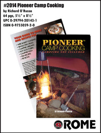 Rome Industries 1024 Family Campfire Skillet - Cast Iron
