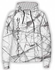 HardWater Life White Sublimated Hoodie HardWater Life White Sublimated Hoodie