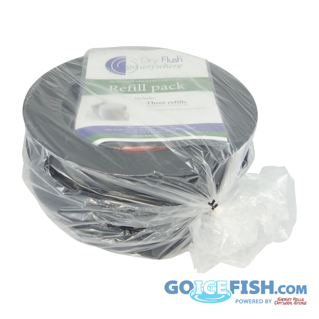 Laveo Dry Flush Refill Pack Set of 3 GoIceFish