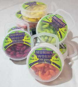 EUROTACKLE MUMMY WORM MUMMIFIED WAX WORM 35 PACK - Northwoods Wholesale  Outlet