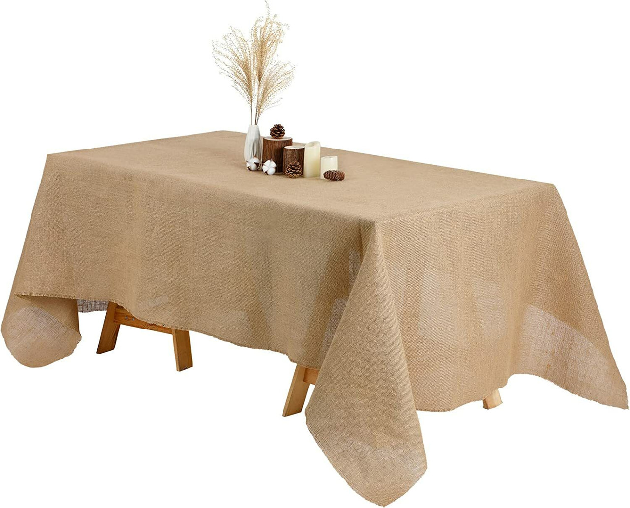 BURLAP TABLECLOTH
