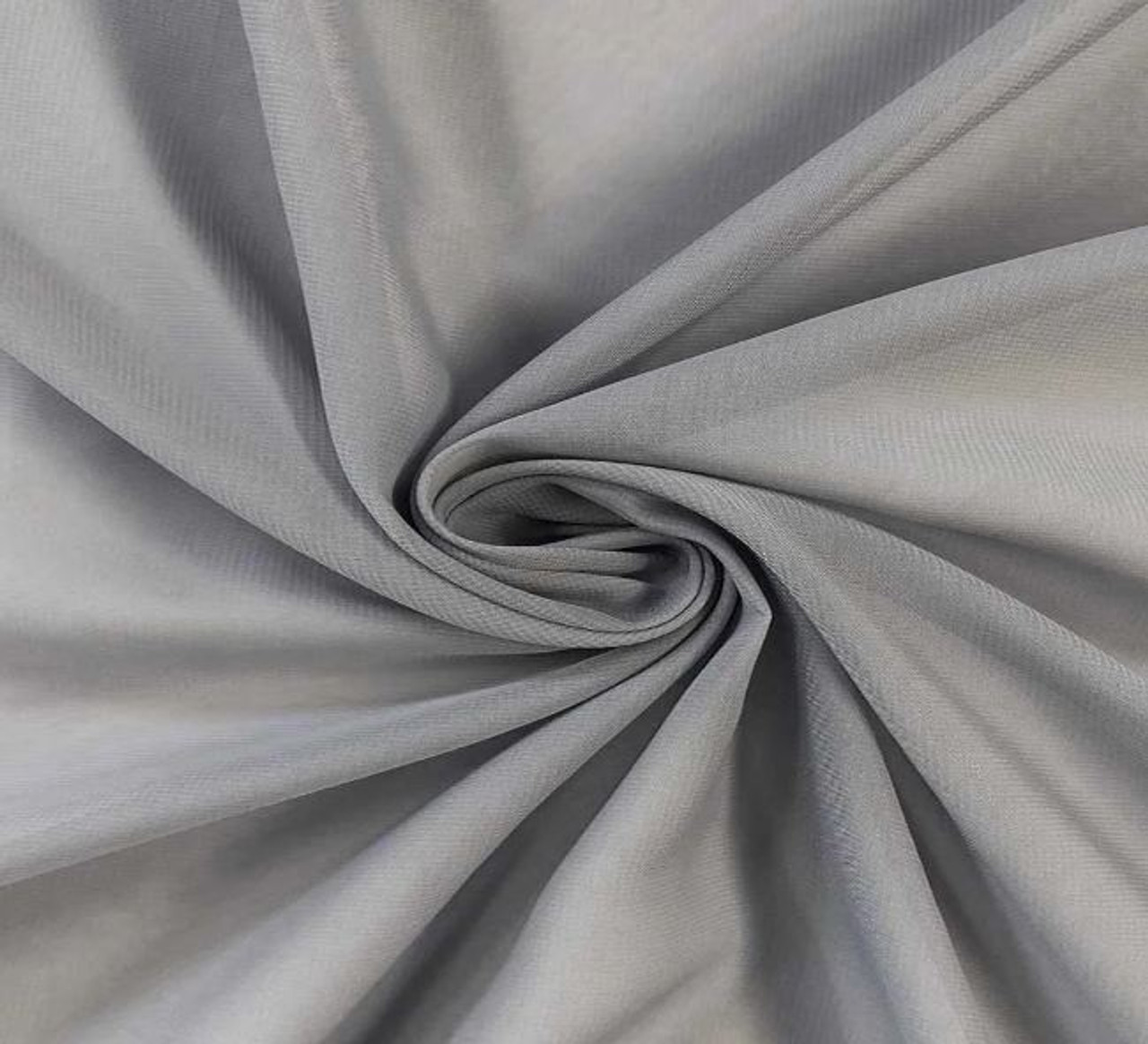 grey chiffon fabric