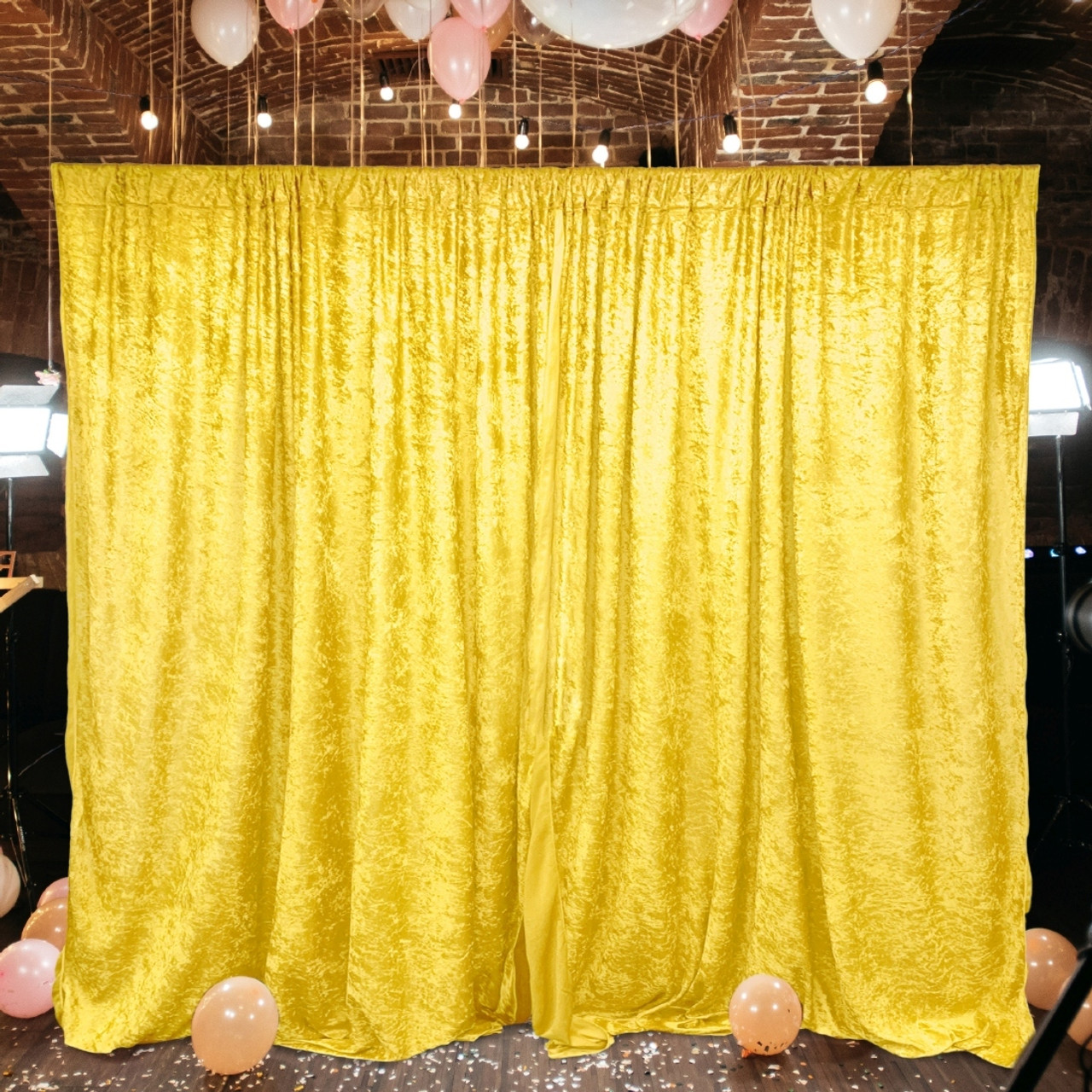 VELVET DRAPES