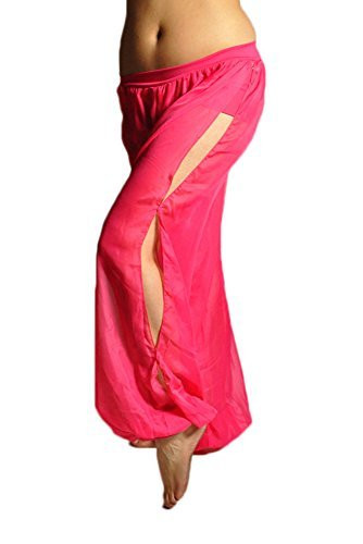 Belly Dance Genie Harem Pants - HOT PINK