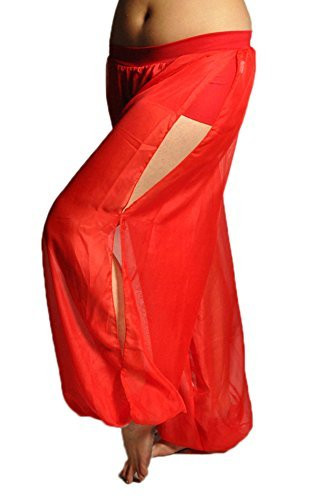Belly Dance Genie Harem Pants - RED