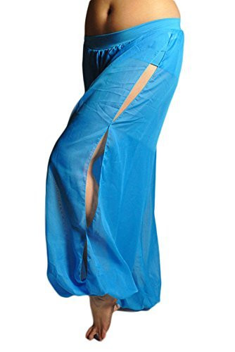 Belly Dance Genie Harem Pants - TURQUOISE