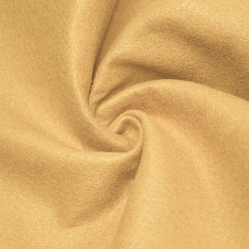 72-Inch Wide 1/16” Thick Acrylic Felt Fabric - Champagne