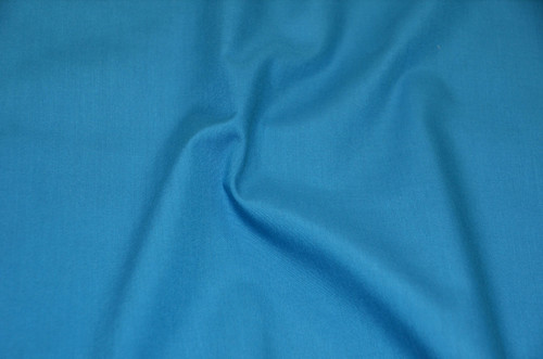 60" Ocean Blue Premium Polyester Cotton Blend Broadcloth