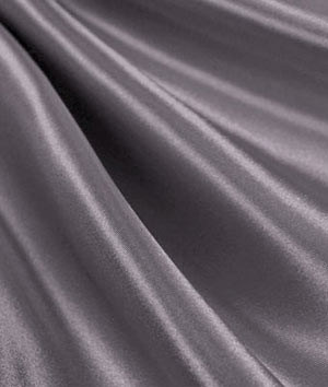 Charcoal - 60" Wide Charmeuse Satin Fabric