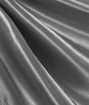 Gray - 60" Wide Charmeuse Satin Fabric