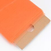 Orange - Nylon Tulle Fabric - 40 Yards By Roll