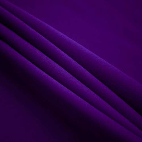 Purple - Polyester Poplin Fabric 60" Wide