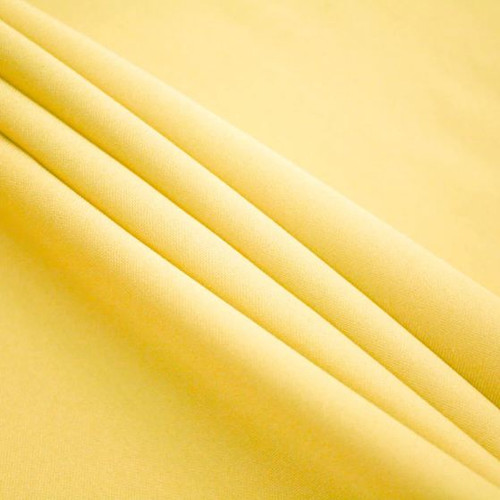 Yellow - Polyester Poplin Fabric 60" Wide