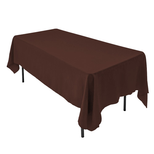 Brown Polyester Tablecloth