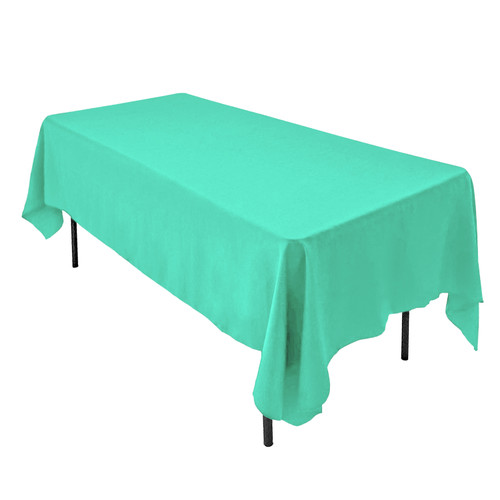 Polyester Rectangular Tablecloth - 60" x 126" - Tiffany