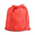 12" x 14" Burlap Jute Favor Party Gift Bags with Drawstring (Pack of 10) - Red
