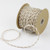 2.5mm x 50 Yards Decorative Two Tone Burlap Jute Rope Twine (Ivory)