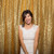 5ft x 6ft Gold Sequin Taffeta Fabric Photography Backdrop, Sequin Photo Booth Backdrop - MADE IN USA.
