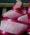 AK-Trading 1.5" x 25 Yards Faux Linen Ribbon with Satin Edge - Select From 3 Sizes and 14 Colors (Burgundy)