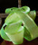 AK-Trading 1.5" x 25 Yards Faux Linen Ribbon with Satin Edge - Select From 3 Sizes and 14 Colors (Neon Green)