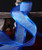 AK-Trading 1.5" x 25 Yards Faux Linen Ribbon with Satin Edge - Select From 3 Sizes and 14 Colors (Royal Blue)