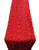 AK-Trading 14" X 108" Vortex Lace Table Runner for Home, Events & Wedding Decorations (Red)