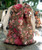 AK-Trading 3" x 4" Vintage Floral Favor Bags for Gifts, Decoration & Favors - Pack of 12 (Olive)