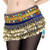 AK-Trading Belly Dancing Velvet Hip Scarf With Gemstones And Gold Coins (Royal Blue)